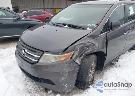 2012 Honda Odyssey Ex-L из США, поврежденный, VIN 5FNRL5H65CB013627
